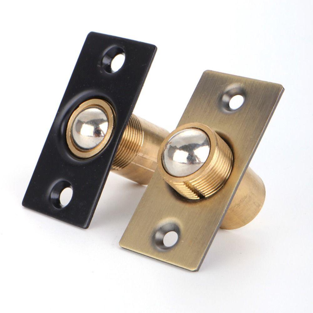 2PCS Adjustable Closet Door Ball Catch Durable Adjustable Door Catch  Interior Doors