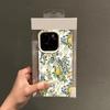 Husă de telefon cu imprimeu proaspăt de lămâi, păsări și flori pentru seria iPhone 17 16 15 14 13 12 11 Pro Max Plus Protecție cu strat dublu