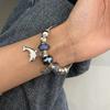 Animal Theme Stainless Steel Hand Chain With Electroplated Coating For Summer Casual Wear