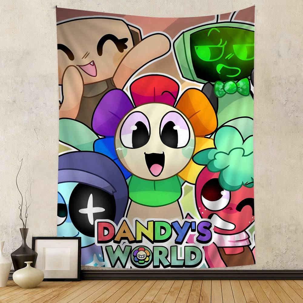 Žaidimo D-Dandys Pasaulis Pasidaryk pats Sieninė gobelenas Svetainei Namų Bendrabučio Dekoras Sienos Meno Dekoras