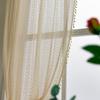 Gentle Lace Curtains American Crochet Hollowed Out Fresh And Translucent Kitchen Living Room Bay Window Curtain Finished Product