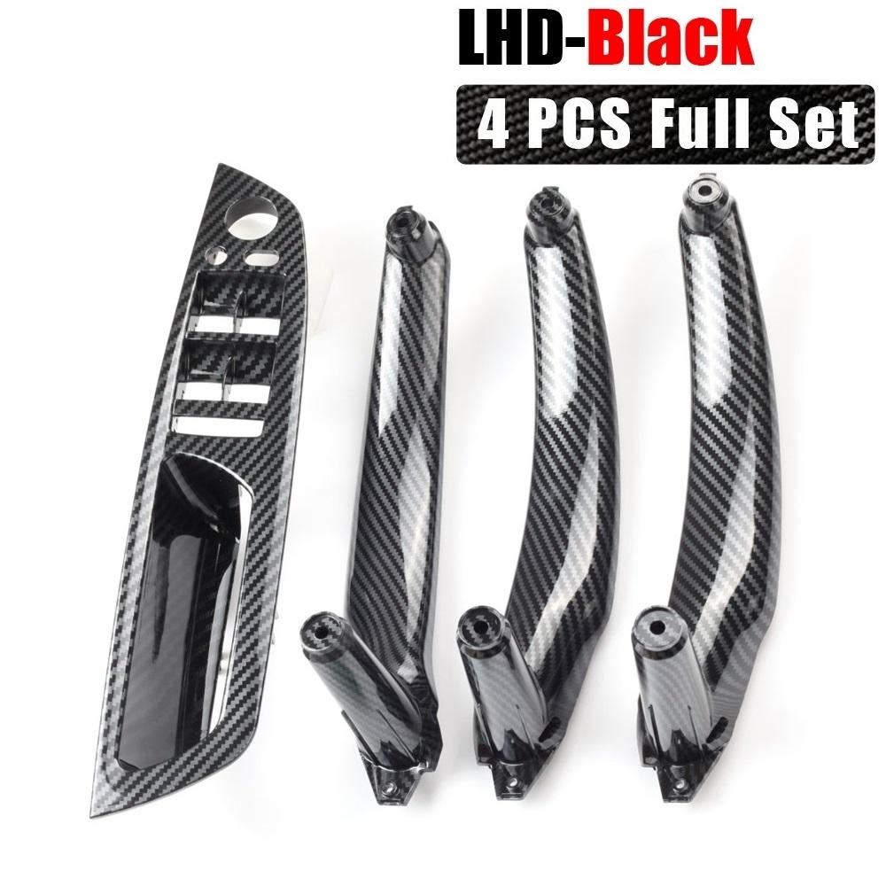 Set de 4 bucăți/set de mânere de înaltă calitate pentru mâna stângă a ușii șoferului Kit de mânere pentru interiorul auto pentru BMW X5 X6 E70 E71