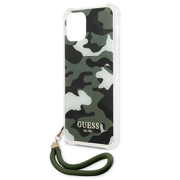 Guess Guhcp12Mksarka Iphone 12/12 Pro6,1 Zielony/Khaki Hardcase Camo Collection