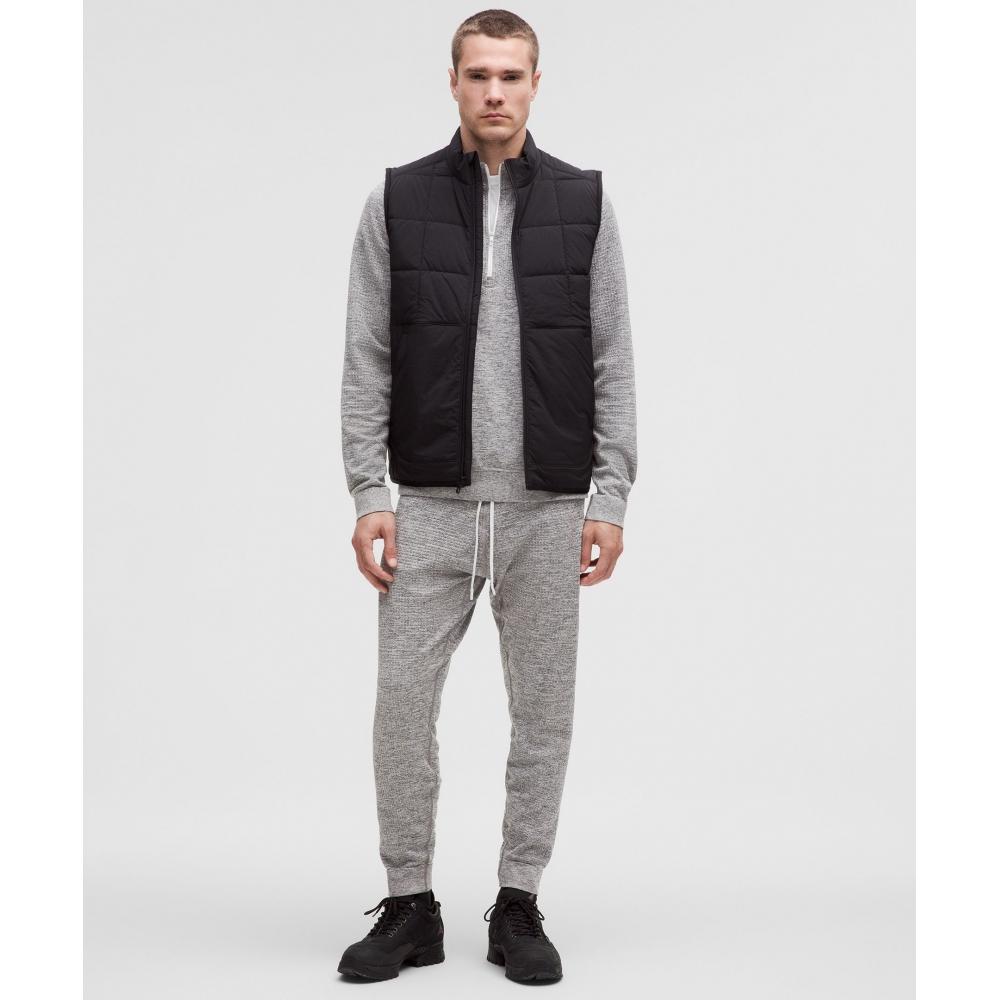 Lululemon Engineered Warmth Jogger Tri Heather Vapor Gull Grey Black