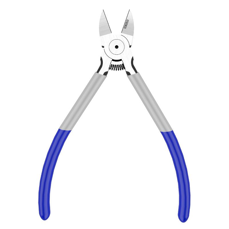 RAYENR CR-V Plasttang 6 tommer Avbitere Elektrisk Ledning Kabelkuttere Diagonaltang for Smykker Multifunksjonelt Jernvareverktøy