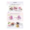 2-Piece Purple Artificial Flower Hair Accessory Set for Kimono, Hakama, Furisode, Japanese Traditional Wear, Graduation, Weddings - Elegant Tsumami