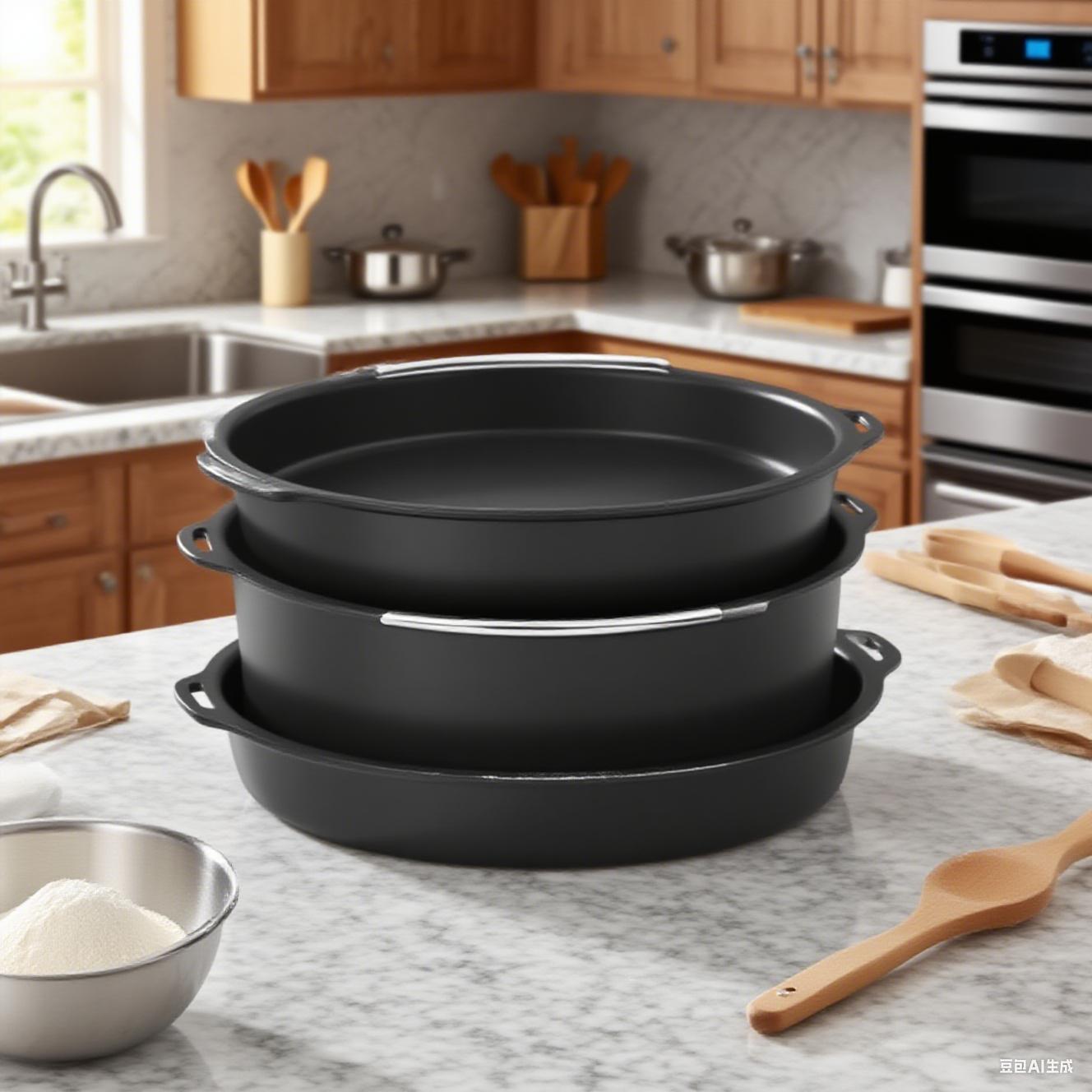 Air Fryer Accessories Pizza Pans And Handheld Cake Baskets 6 , 7 , 8 , 9 ; Cake Baskets For Baking And Handheld Cake Baskets