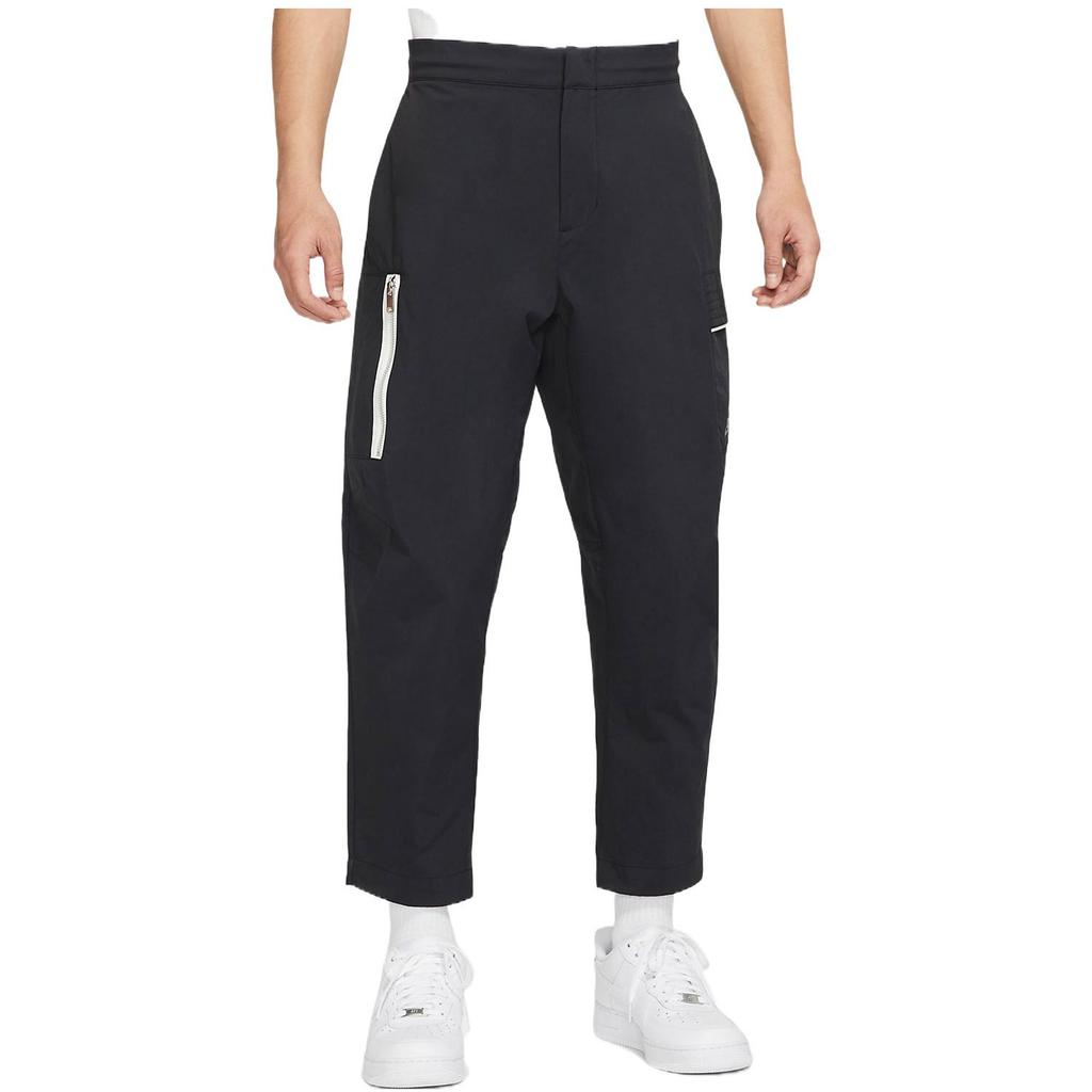 Nike Sportswear Style Essentials Utility Tapered Solid Color Breathable Casual Pants Men pants Black DM6683-010