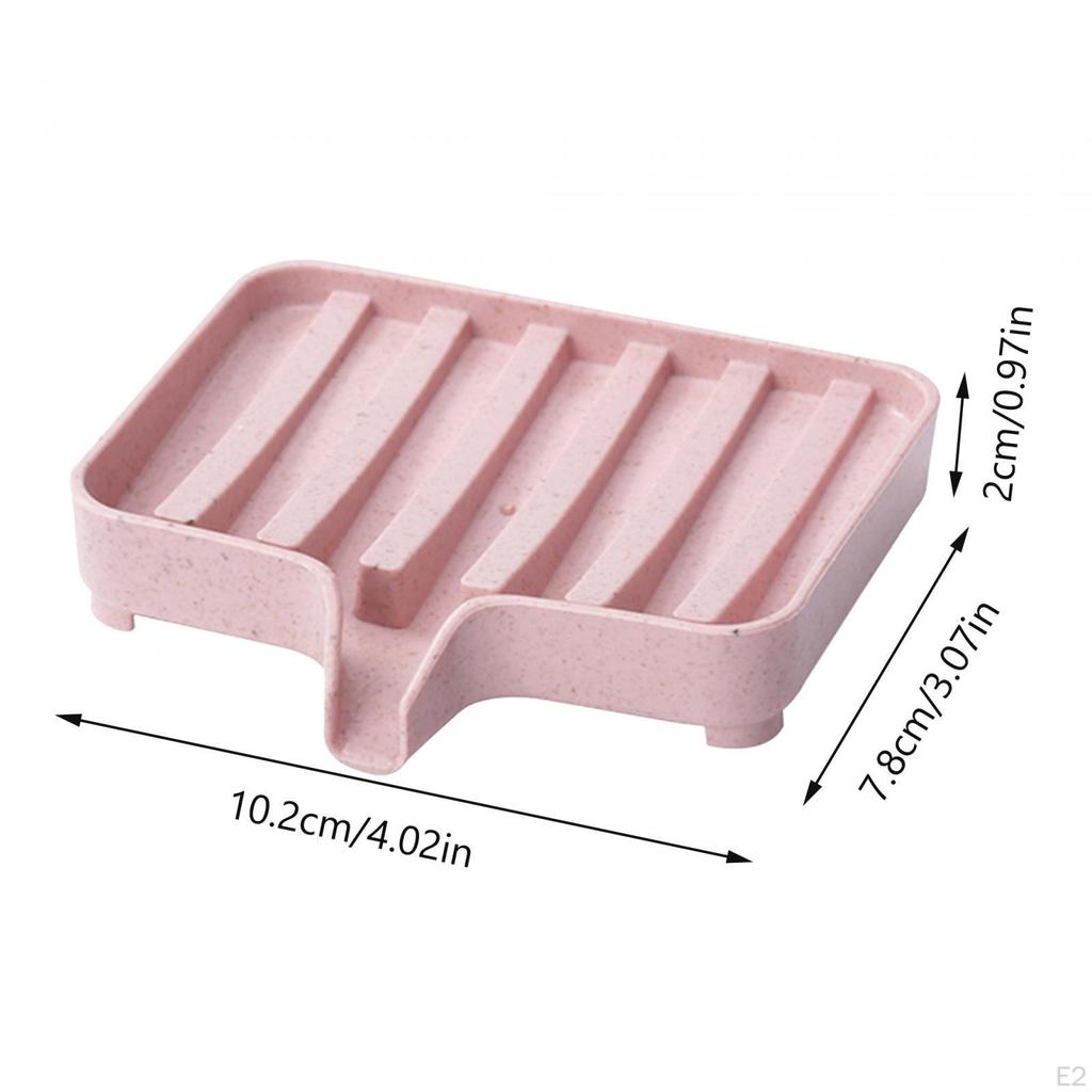 Bathroom Soap Dish Easily To Clean Waterfall Drain Saver Drainer Holder Box for