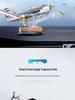 Solar Airplane Car Perfume: Aromatherapy Ornament for Console with Long-lasting Fragrance