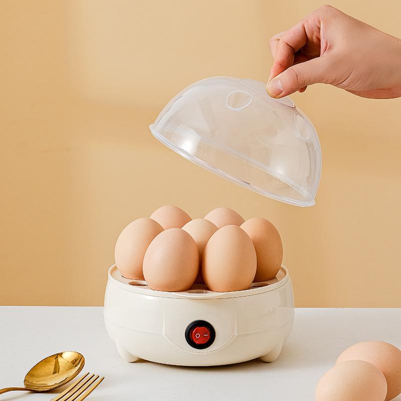 Multifunctional Mini Household Electric Egg Steamer Egg Cooker Automatic Power Off Anti Dry Boiling Industrial Gifts Practical Electrical Appliances