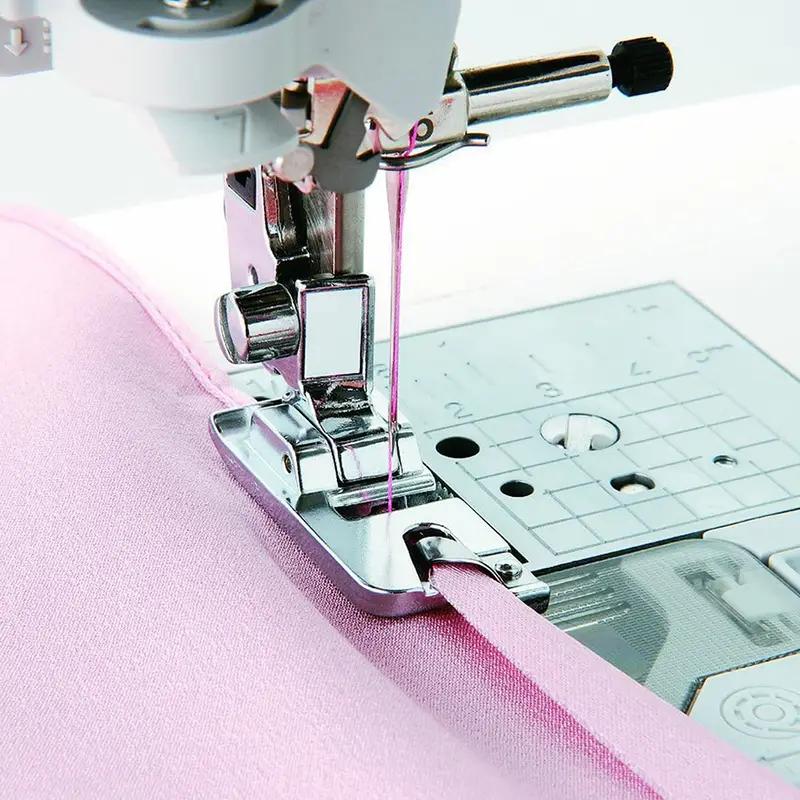 3mm, 4mm 6mm Narrow Rolled Hem Presser Foot Set for Sewing Machine Singer, Brother, Babylock, Euro-Pro, Janome