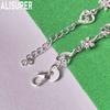 925 Sterling Silver AAA Zircon Heart Daisy Bracelet - Exquisite Gift Jewelry