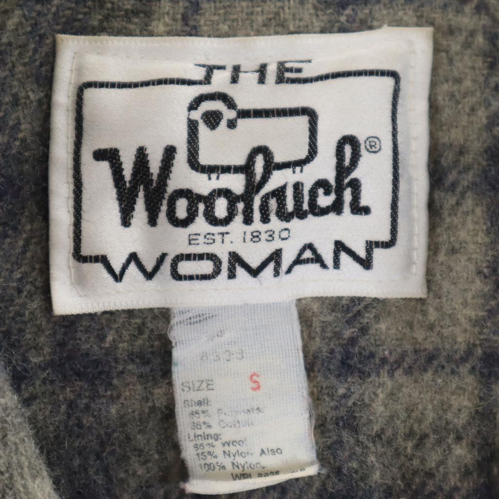 WOOLRICH WOMAN 70s Made In USA Vintage White Tag Jacket S Purple Gray Women Used