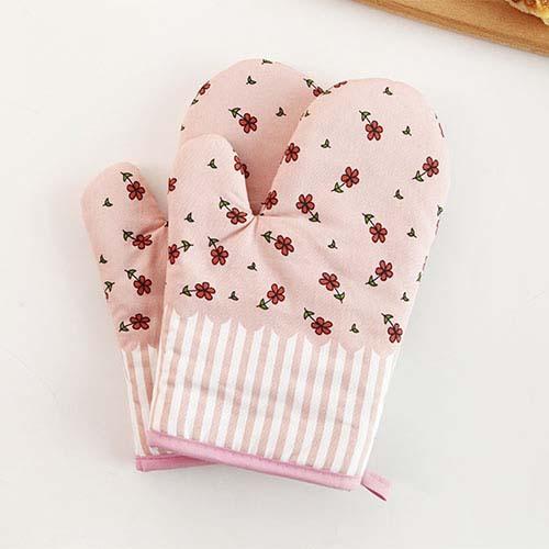 1pcs Single Barbecue Gloves Baking Heat-proof Glove Mat Oven Microwave Oven Potholder Thickened Oven Gloves Kitchen Tools