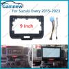 9 Inch Car Frame Fascia Adapter Android Radio Dash Fitting Black Panel Kit For Suzuki Every 2015-2023
