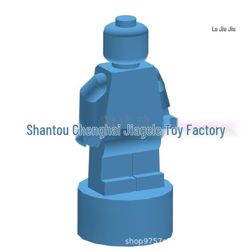 Cross-border MOC 1x1 Minifigure-Like Trophy Building Blocks (50G Min Order) Compatible with High 90398