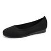 Fashion Whoholl Brand Women's Woven Soft Bottom Knitted Flats Spring Shallow-mouth Casual Loafers Size 36~43 Women Mesh Shoes