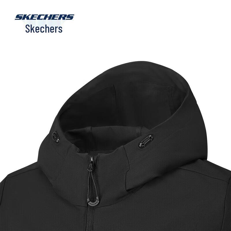Skechers Women's Fall/Winter Outdoor Running Windproof Hooded Zip Jacket P226W136