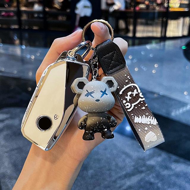 

Чехол для ключей из ТПУ, брелок для BMW Ix X7 G07 I7 XM 735Li 740 7 серии 2023, автомобильные аксессуары New Energy