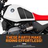 Fuel Tank Protector Stickers For Bmw R12g/Sr12gs 2025 2026 Silicone Scratche Protection Non-Slip High-End Motorcycle Accessories