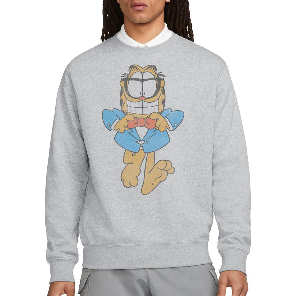 Garfield Unisex Adult Dapper Cat Sweatshirt