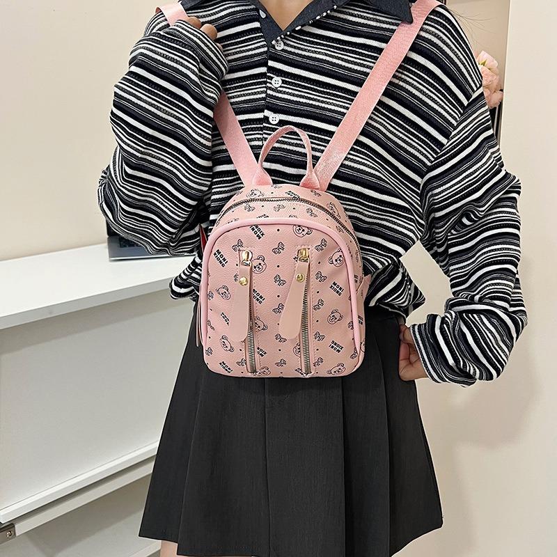 New Casual Fashion Printed Backpack Women's Tide Large Capacity Commuter College Student School Bag Travel Bag Backpack