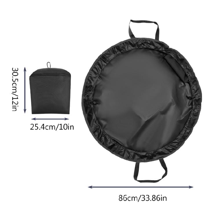 Pool Waterproof Pad Carry Dry Bag with Handles Drawstring for Swimming, Diving