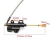 NEW-15Mm Motorcycle Rear Disc Brake Assembly Caliper Cylinder For 125Cc 140Cc Scooter Dirt Pit Bike ATV Gokart Replacement