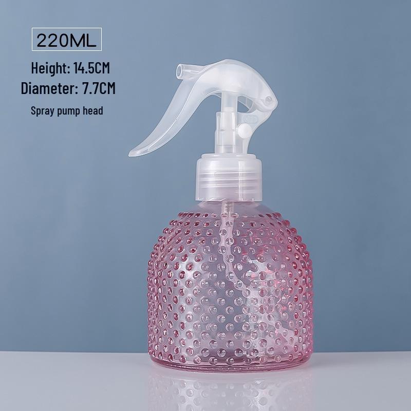 

Stylish Glass Refill Bottle for Hand Sanitizer, Lotion, Shampoo, Shower Gel - Press-Type for Home Bathroom