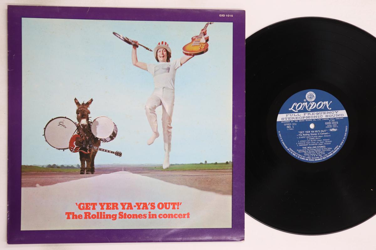 

LP Record ROLLING STONES - Get Yer Ya-Ya s Out! - The Rolling GXD1015 LONDON 1976 Japan Rock Used