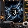 Wall Hanging Tapestry Juventus FC Print Cloth for Living Room Bedroom Home Decor