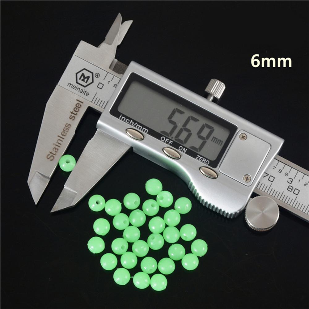 500pcs/lot Luminous Shape Sea Fishing Beads Light Soft Lure Round Floating Float Tackles Accessories Premium Quality 3mm-12mm