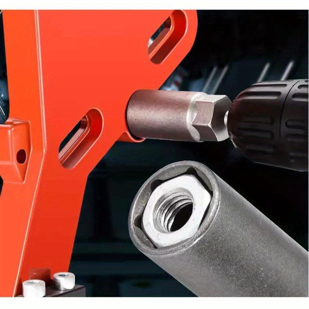 6PCS deepening sleeve wind batch sleeve head electric drill pneumatic electric screwdriver sleeve wrench hexagon nut sleeve