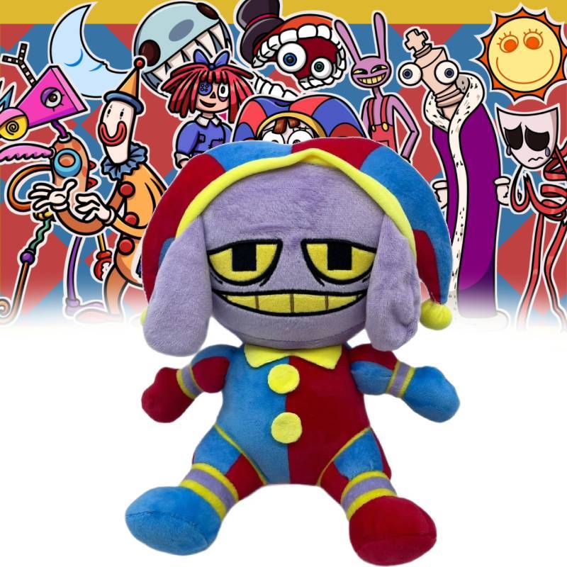 O Incrível Circo Digital Brinquedo de Pelúcia Com Personagem de Sapo Para Crianças e Colecionadores