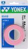 YONEX Tennis Grip Wet Super Mesh Grip French Pink AC1383 Tape, (3-Pack), (128),