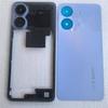 Full Housing For POCO C65 2310FPCA4G Back Battery Cover Lid Door + Middle Frame With Camera Lens