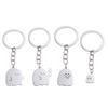 Pendants Ghost Key Chains Matching Lovers Keychain Funny Couple Keyring  School Bag