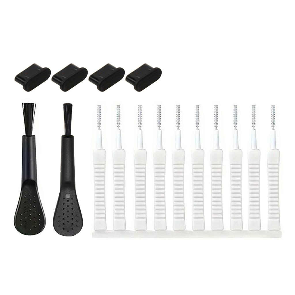 Mobile Phone Charging Port Cleaning Brush Kit for Professional Device Maintenance and Enhances Connection Stability