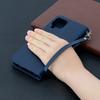 Geeignet für Samsung A02S Handy Lederhülle A72 Matt Unifarbener Kartenhalter Handschlaufe Schutzhülle A32