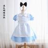 Children's Clothing Blue Alice Maid Clothing Girls Stage Performance Clothing Lolita Performance Clothing Dress