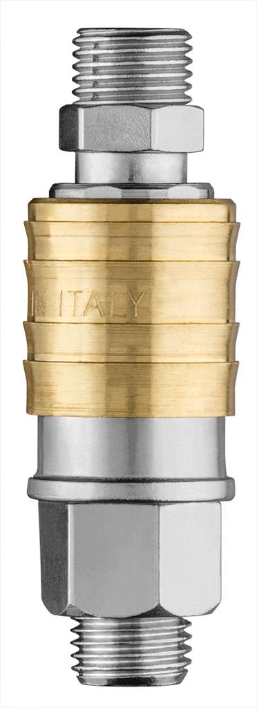 Schnellkupplung für Kompressor mit Tülle, Außengewinde 1/4"