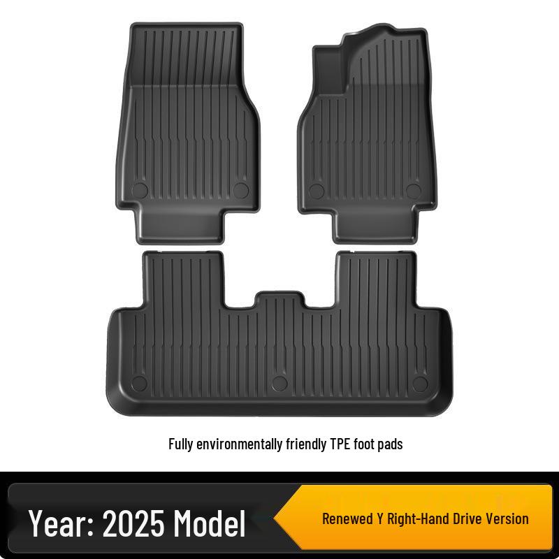 Tesla Model 3/Y Facelift Eco-friendly All-Weather TPE Car & Trunk Mats