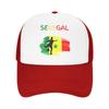 Senegal National Soccer Team  Sun Hats  Casual Couple Women Mesh Trucker Hat High Quality  Snapback Cap Birthday Present