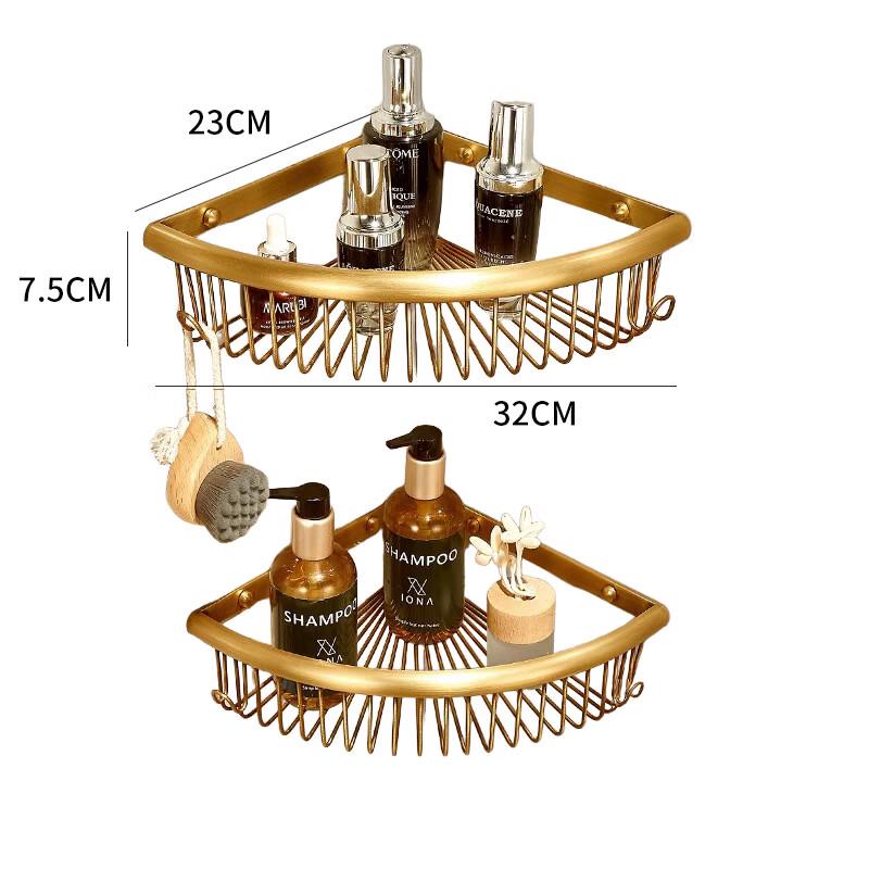 European Retro Twisted Double Towel Rack