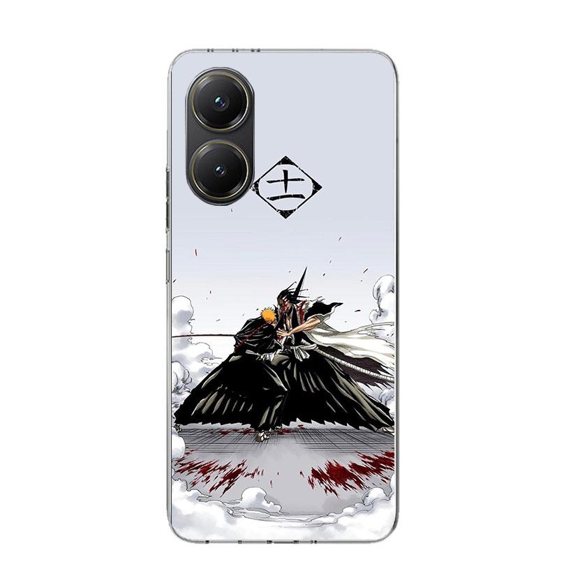 Zaraki Kenpachi Bleach Phone Case For Xiaomi Poco F7 Ultra X7 X6 Pro X5 Redmi 15 15C 13 13C 12 12C 10 10A 10C 9 9A 9C 9T Shell P