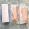 2 In 1 Realistic Pussy with Real Big Penis Enlarger Sleeve Vagina Anus Masturbation Sex Toys for Men Women Adult Erotic Supplies