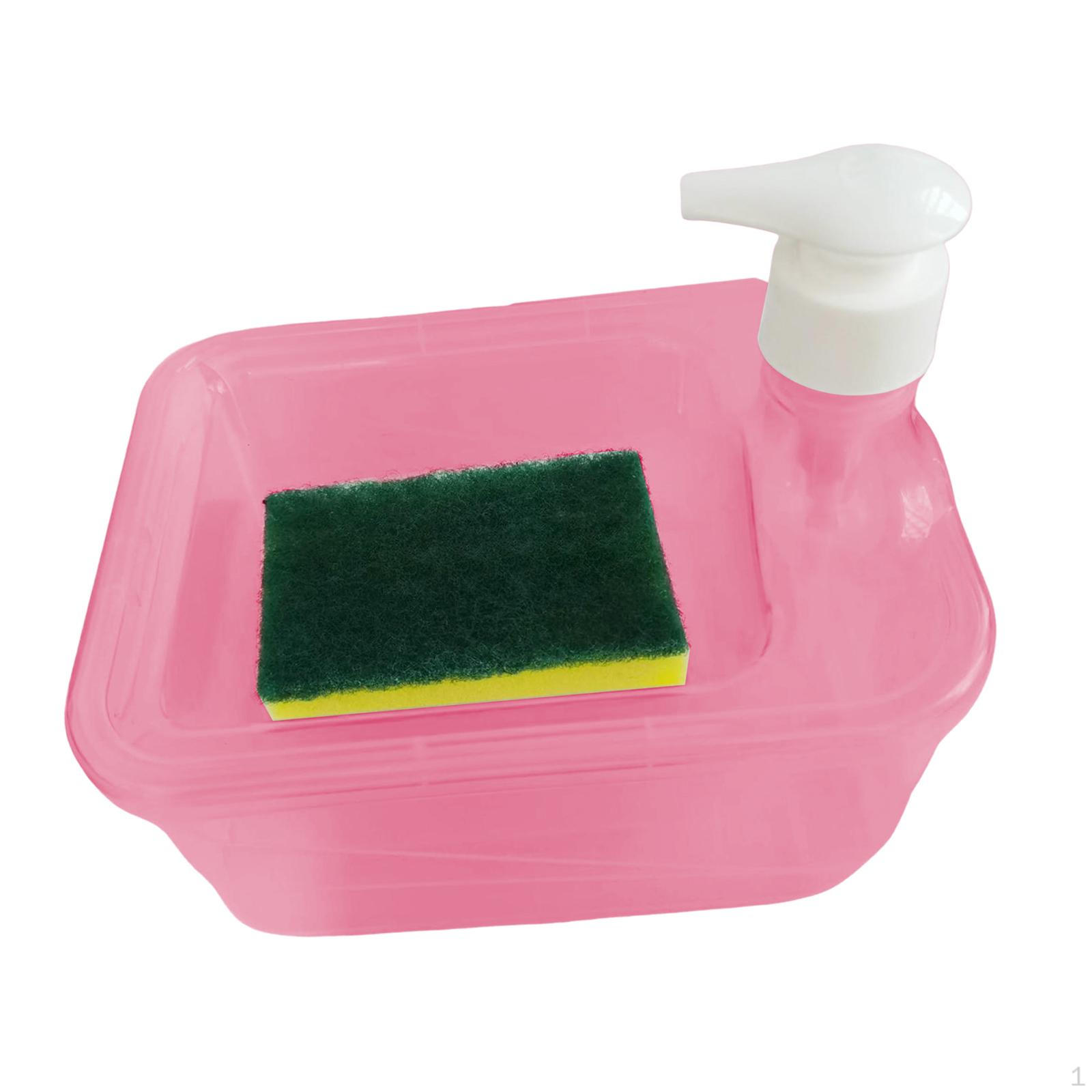 Dish Soap Dispenser, Sink Washing Dispenser розовый