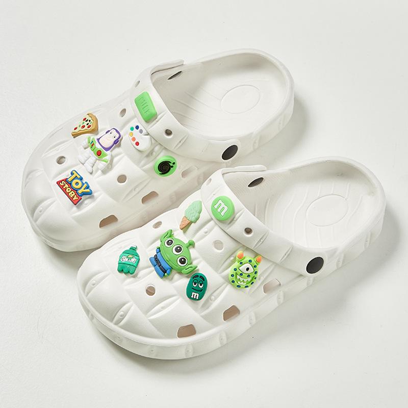 Women's Summer Outdoor Non-Slip EVA Slippers - Thick Sole, Odor-Free, One-Piece Design, Free Shipping