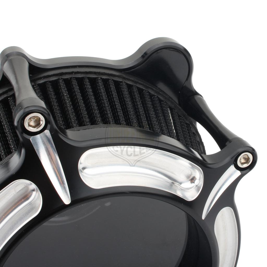 Air Cleaner Filter Intake For Harley Twin Cam EVO Dyna Softail FXST Touring Road King Street Glide 1993-1999 Motorcycle Clear